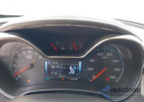 2017 Chevrolet Impala 1Lt из США, поврежденный, VIN 2G1105S34H9197614